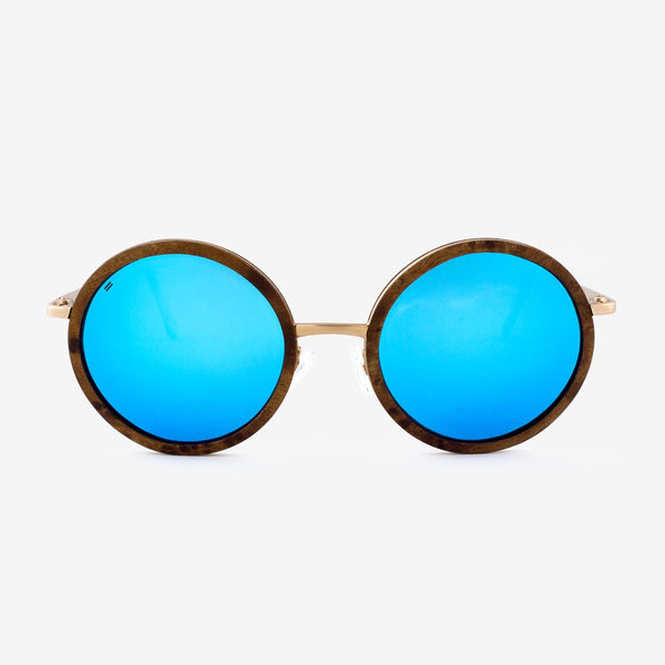 Largo - Metal & Wood Sunglasses