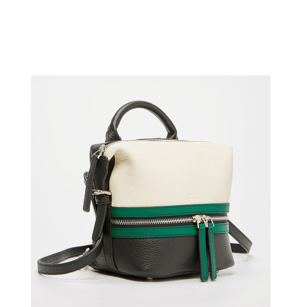 Ashley Small Leather Backpack Purse