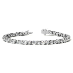 6.5 CTW Lab Grown Diamond Tennis Bracelet in 14kt White/Yellow Gold (G/Vs)