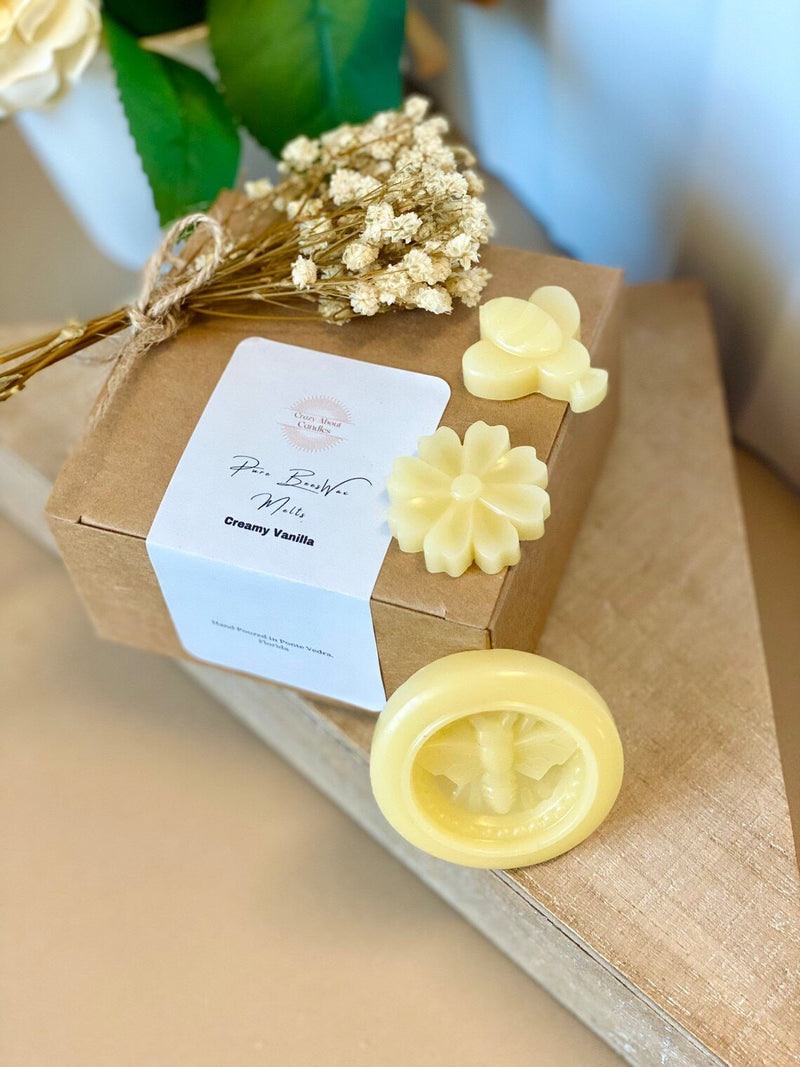 Organic Beeswax Melts 6Pcs