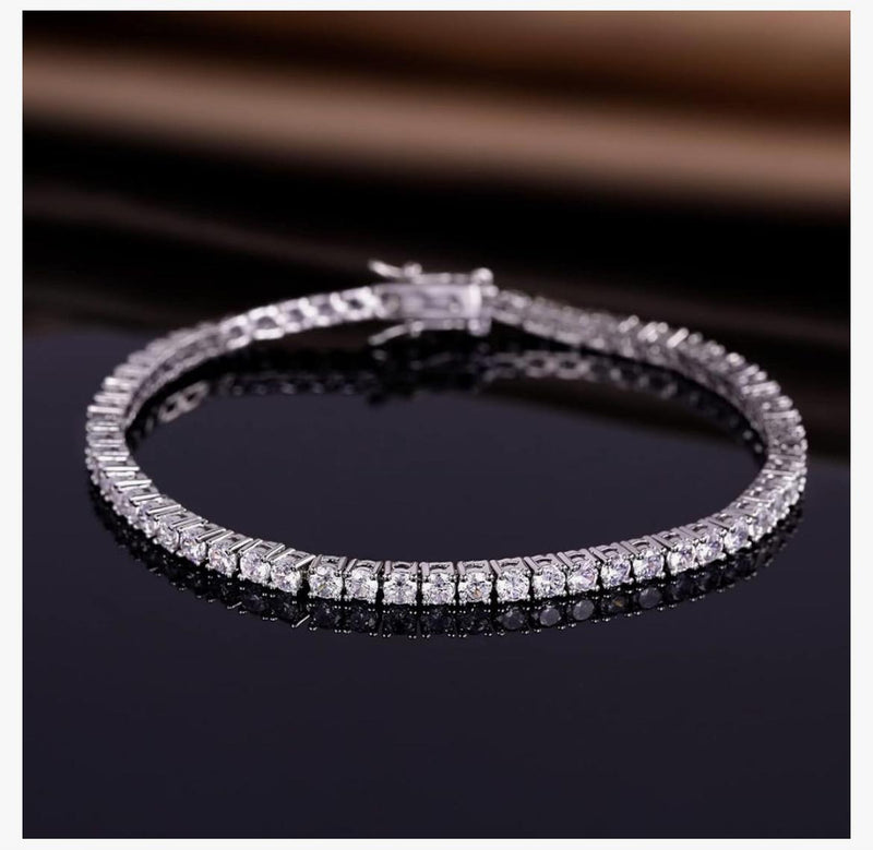 14K Gold 4.00 CTW Lab Diamond (G/Vs) Tennis Bracelet | 30-Day Guarantee