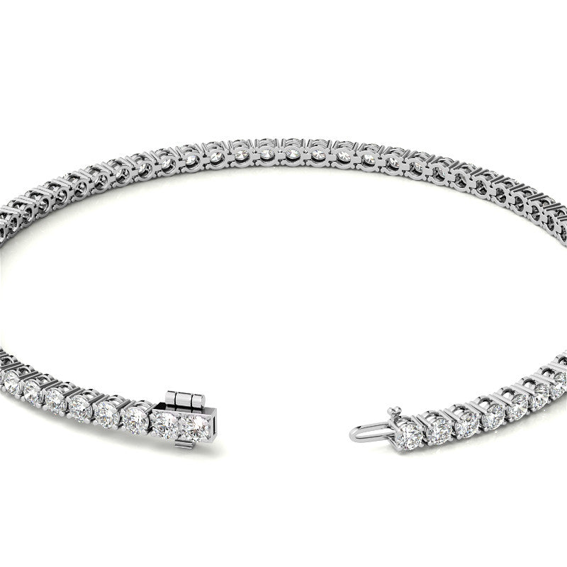 3.50 CTW Lab Grown Diamond Tennis Bracelet