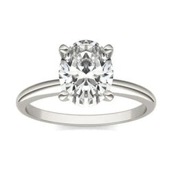 2.00 CTW Amond Solitaire Engagement Ring in 14K White Gold (G-Vs)