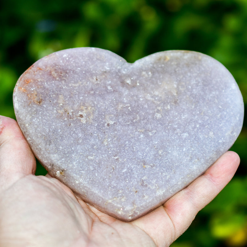 Pink Amethyst Hearts