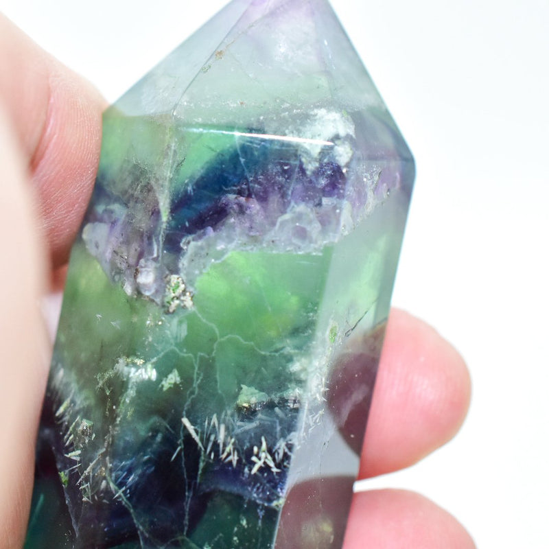 Fluorite Crystal Point