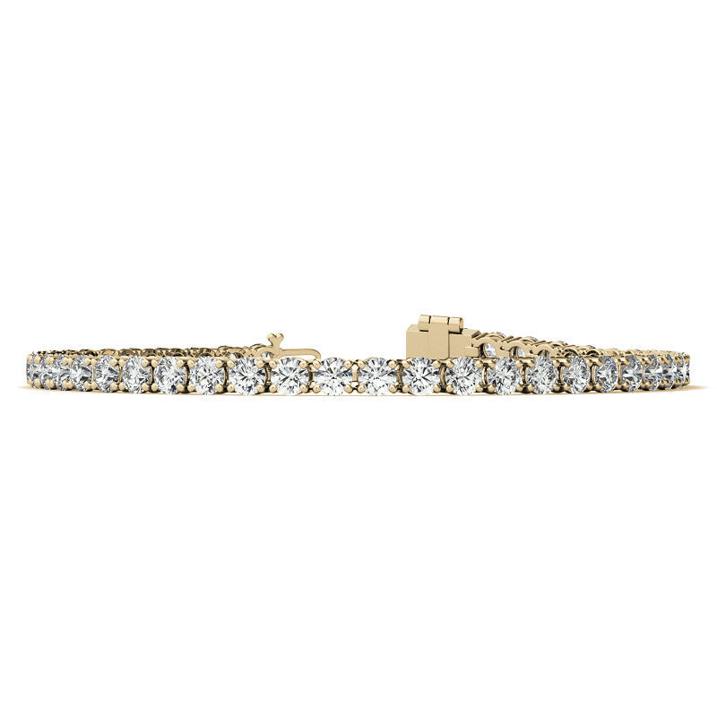 6.5 CTW Lab Grown Diamond Tennis Bracelet in 14kt White/Yellow Gold (G/Vs)