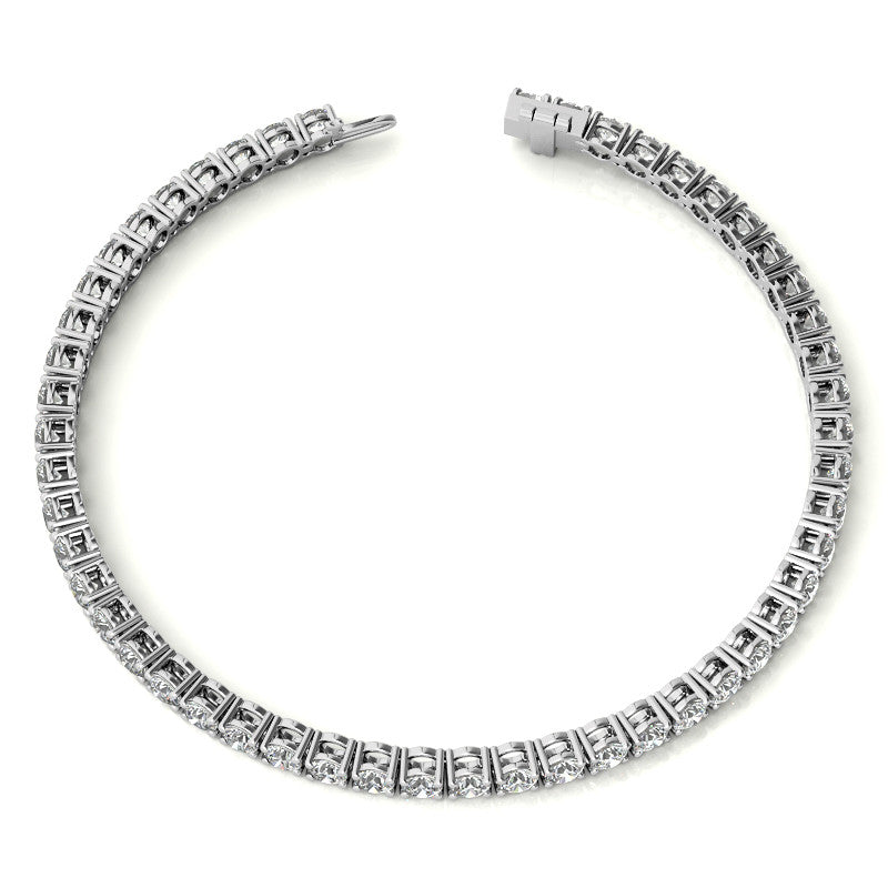 8.5 CTW Lab Grown Diamond Tennis Bracelet in 14kt White/Yellow Gold (G/Vs)