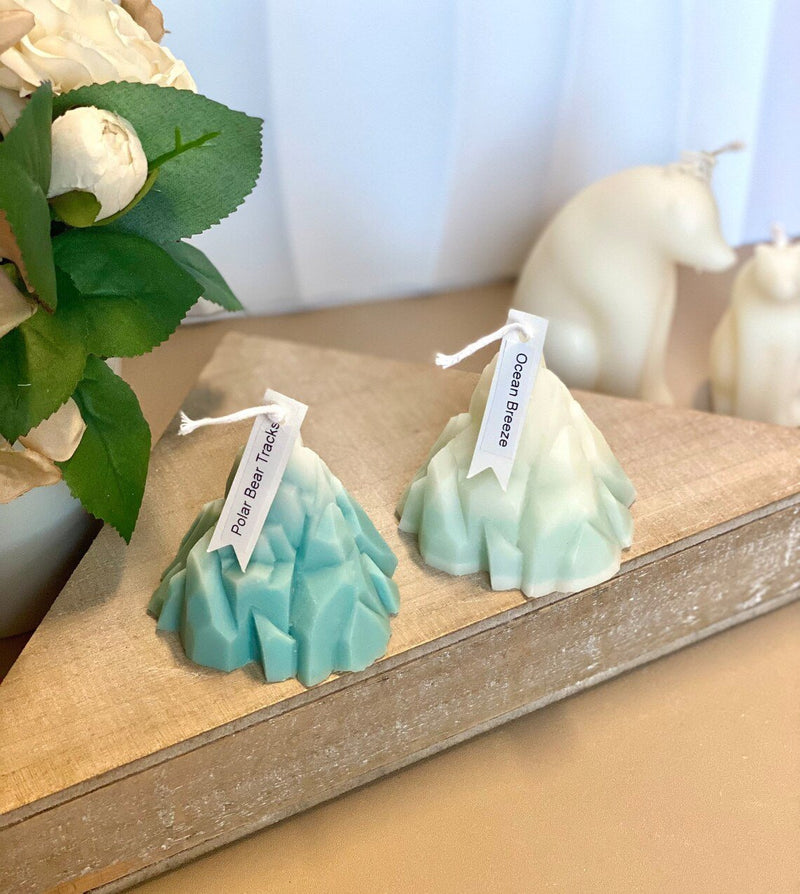 Iceberg Sculpture Candles