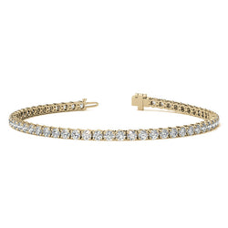 12.00 CTW Lab Grown Diamond Tennis Bracelet in 14kt White/Yellow Gold (G/Vs)