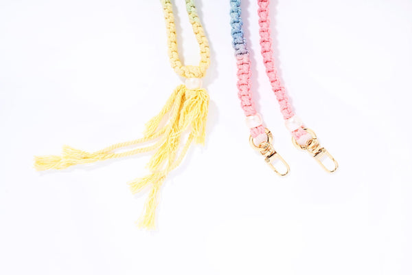 Marrakesh Phone Strap Gold - Rainbow Limited Edition