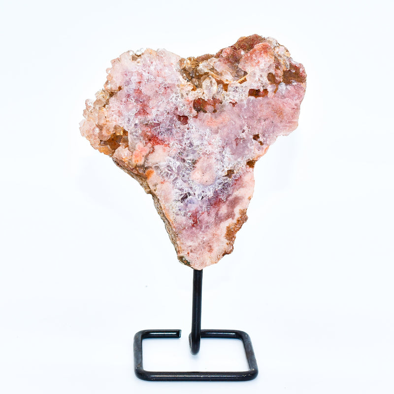 Pink Amethyst on Stand