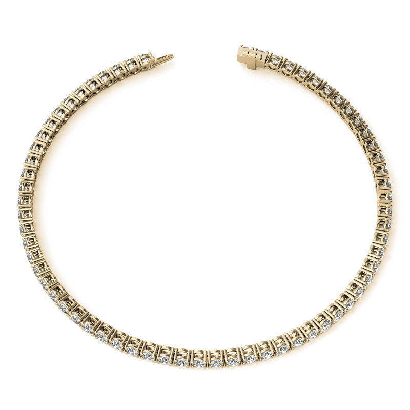 3.50 CTW Lab Grown Diamond Tennis Bracelet