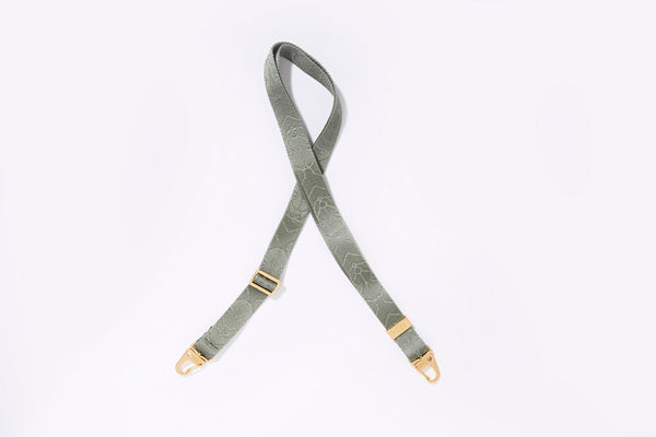 Chicago Phone Strap Gold - Eucalyptus