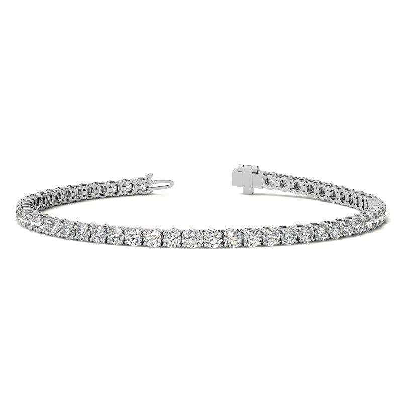 12.00 CTW Lab Grown Diamond Tennis Bracelet in 14kt White/Yellow Gold (G/Vs)