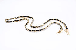 Audrey Chain Long Gold - Black