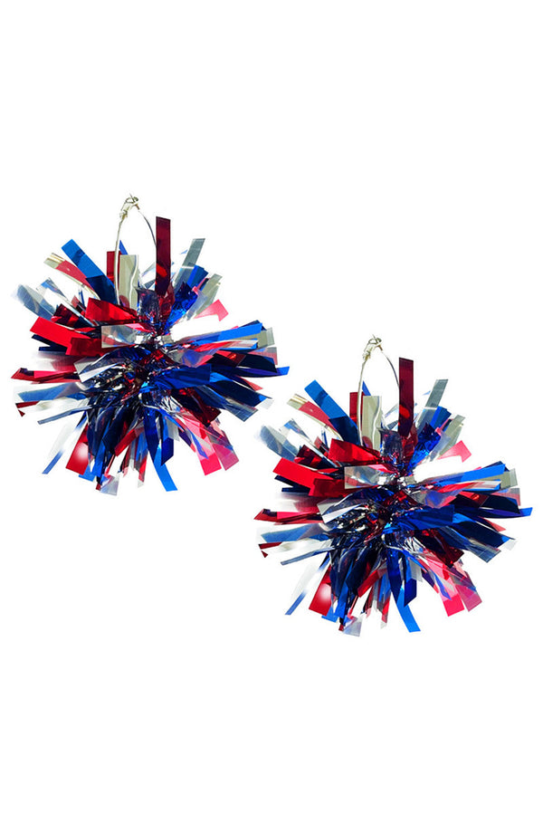 Celebration Tinsel Earrings