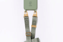 Chicago Phone Strap Gold - Eucalyptus