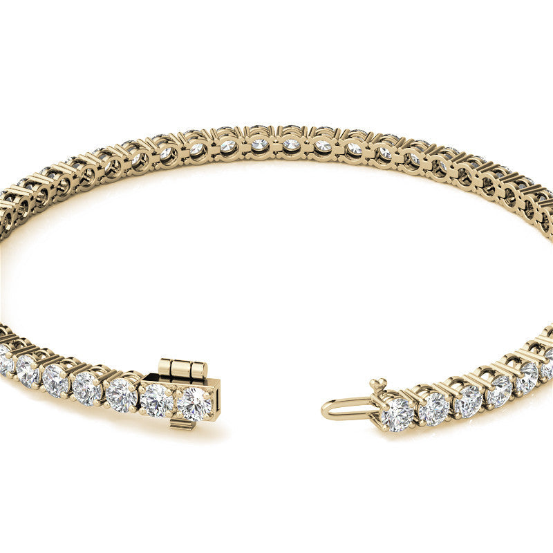 8.5 CTW Lab Grown Diamond Tennis Bracelet in 14kt White/Yellow Gold (G/Vs)