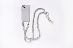 Marrakesh Phone Strap Silver - Stone