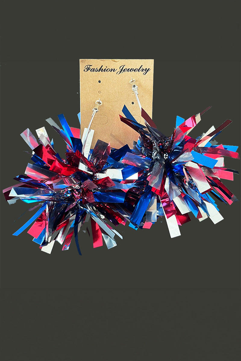 Celebration Tinsel Earrings