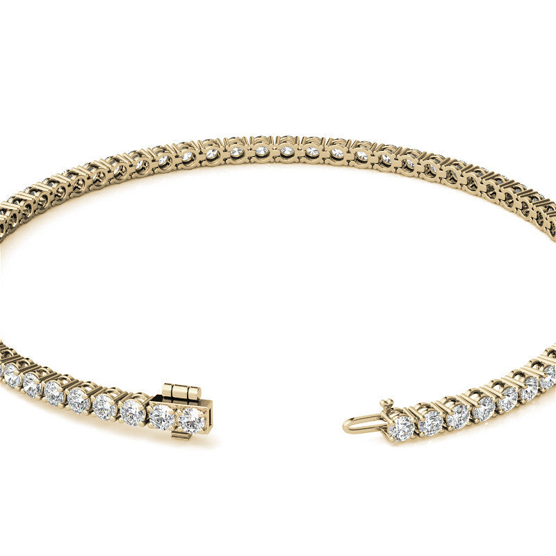 3.50 CTW Lab Grown Diamond Tennis Bracelet