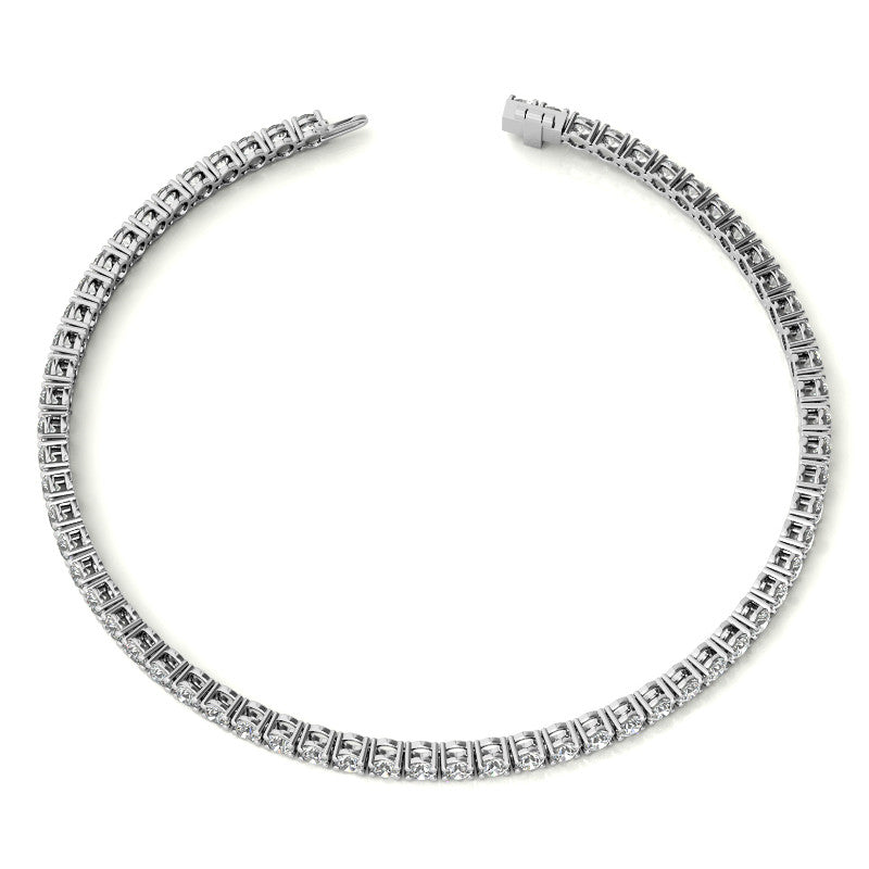 3.50 CTW Lab Grown Diamond Tennis Bracelet