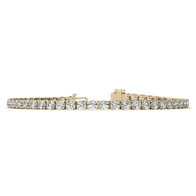 8.5 CTW Lab Grown Diamond Tennis Bracelet in 14kt White/Yellow Gold (G/Vs)