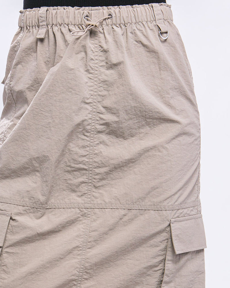 Side Pocket Cargo Skirt