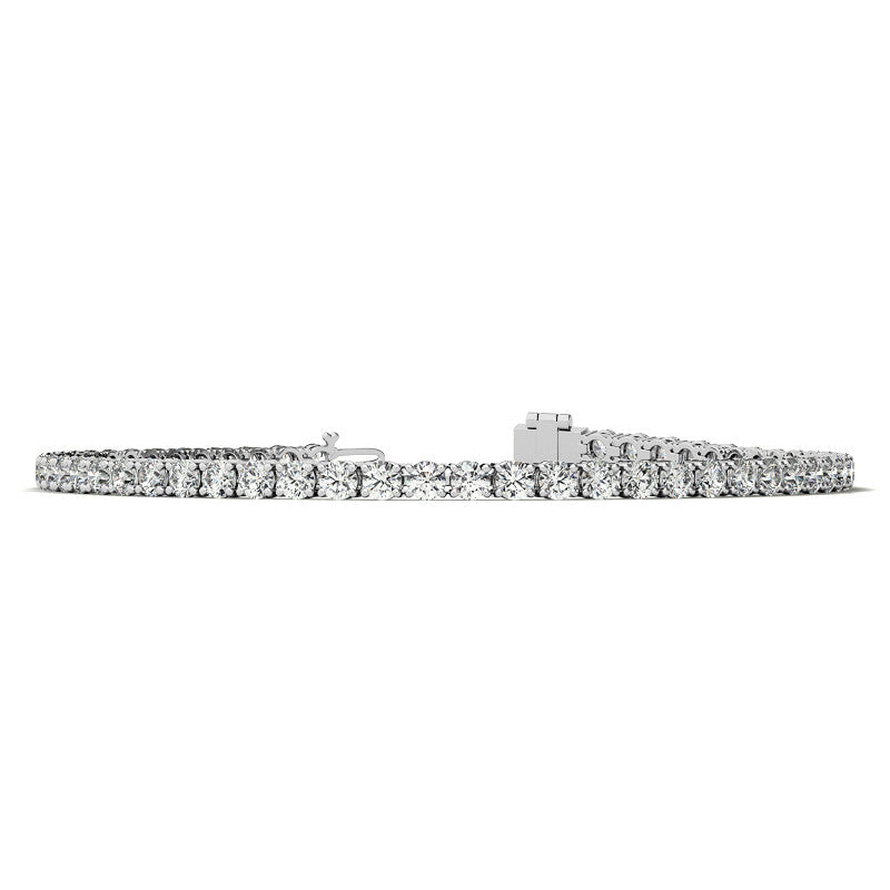 14K Gold 4.00 CTW Lab Diamond (G/Vs) Tennis Bracelet | 30-Day Guarantee