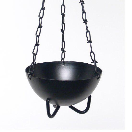 Hanging Cauldron for Burning Smudging Herbs and Resins - Small