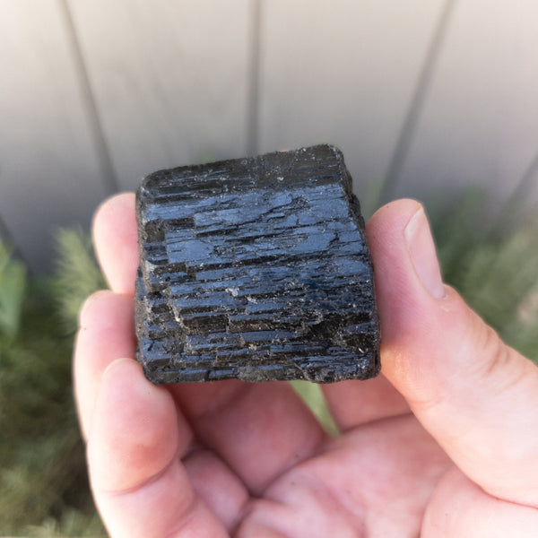 Medium Chunks of Rough Black Tourmaline