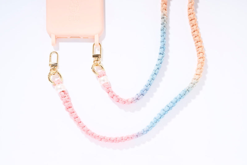 Marrakesh Phone Strap Gold - Rainbow Limited Edition