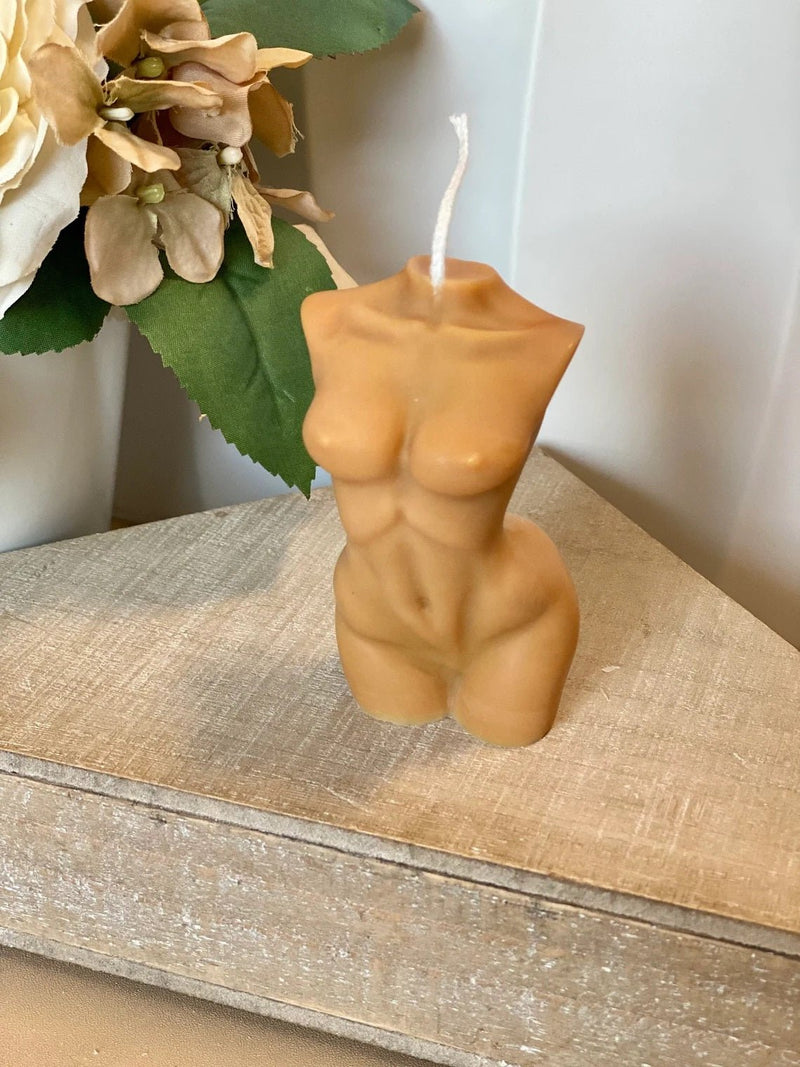 Female Body Sculpture Soy Wax Scented Candle