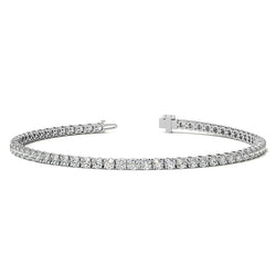 3.50 CTW Lab Grown Diamond Tennis Bracelet