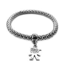 Qidz Bracelet -Boy Silver