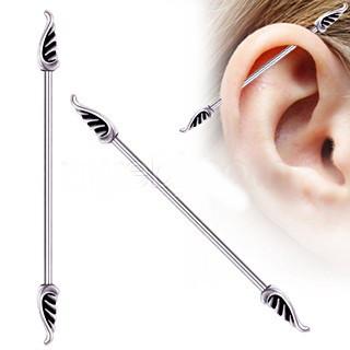 Industrial Barbell With Wings