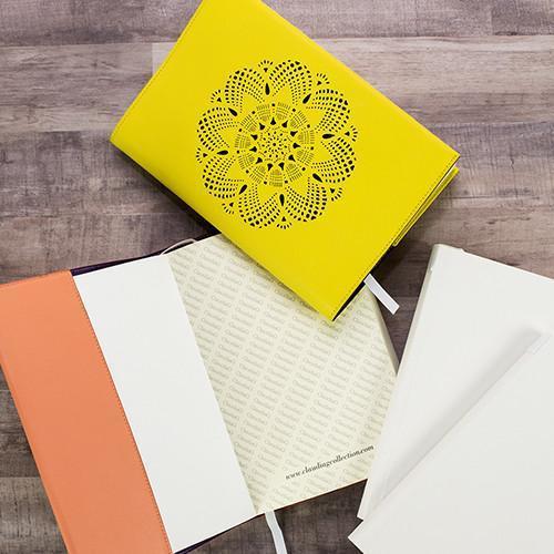 Noteworthy Leather Notebook-Lemon