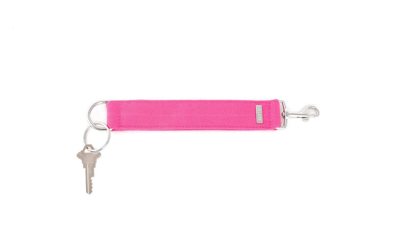 Pink CLASSIC CANVAS KEYPER® Key Ring