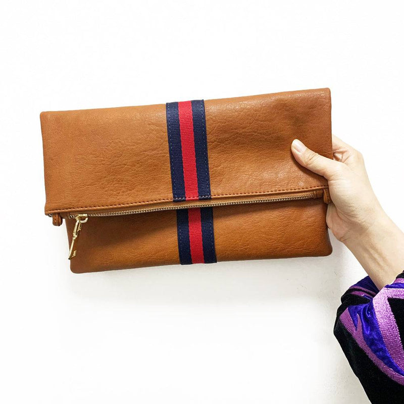 Toni Fold Over Clutch