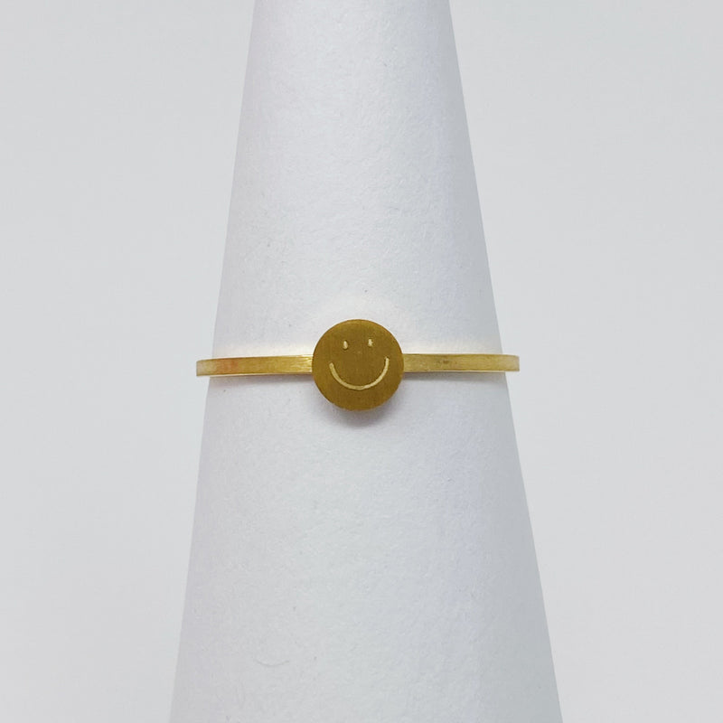 Tiny Disc Stackable Ring
