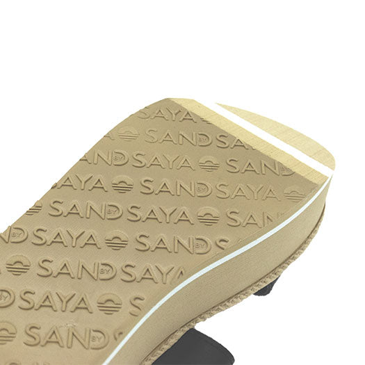 Crystal and Studs - Waterproof Espadrille Platform Wedge Sandal