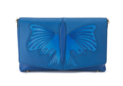 Butterfly Blue Crossbody