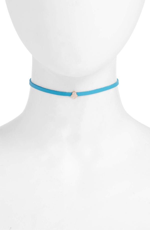 Charm Choker - Turquoise | More Colors Available