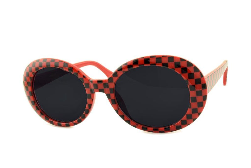 Cher Checkered Sunglasses