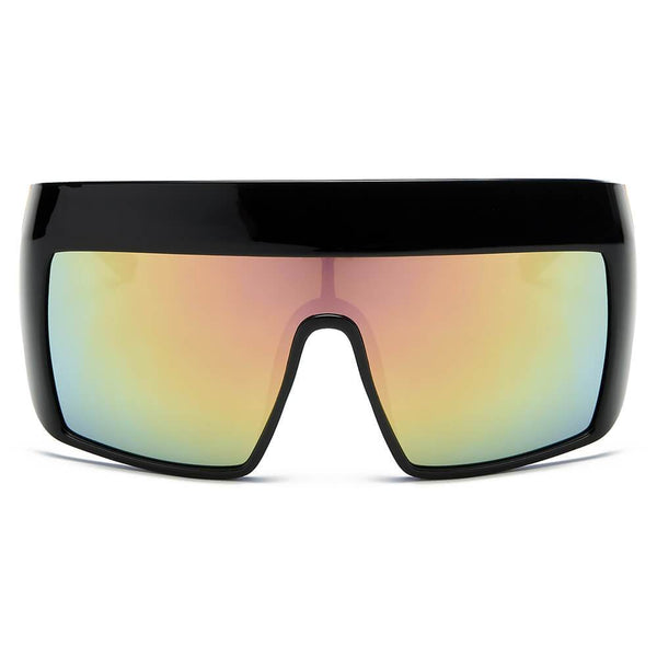 FOLSOM | S2043 - Women Oversize Shield Sunglasses