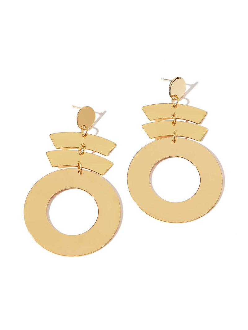 Rounded & Grounded in Style Earrings