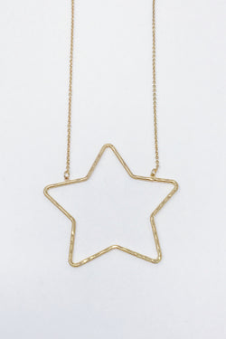 Shine Baby Star Necklace, Gold
