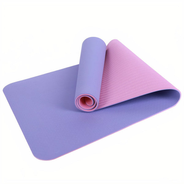 Color Block Yoga Mat