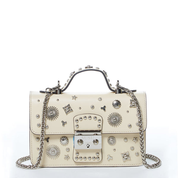 The Hollywood Leather Crossbody With Studs