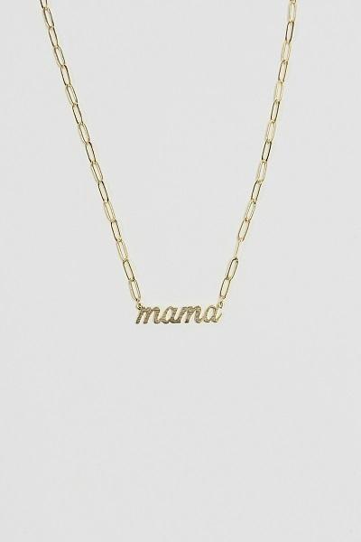Mama Link Chain Necklace